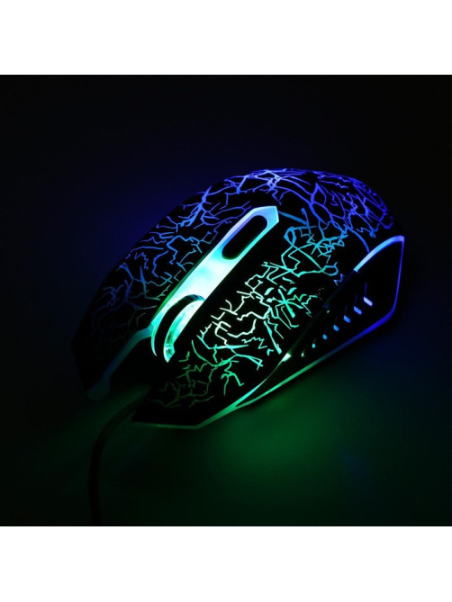 Мышь Windigo MB-2.4, игровая, оптическая, подсветка, покрытие soft-touch, 1.3 м