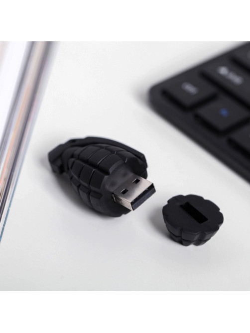 Флешка USB на открытке «Граната», 4 ГБ