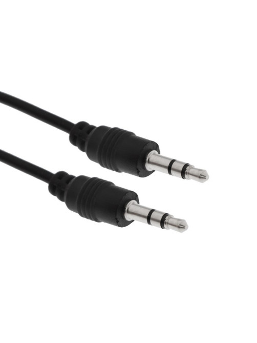 Кабель аудио AUX Luazon, Jack 3.5 мм (m)-Jack 3.5 мм (m), 1.5 м, чёрный