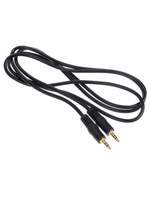 Кабель аудио AUX Luazon, Jack 3.5 мм (m)-Jack 3.5 мм (m), 1.5 м, чёрный