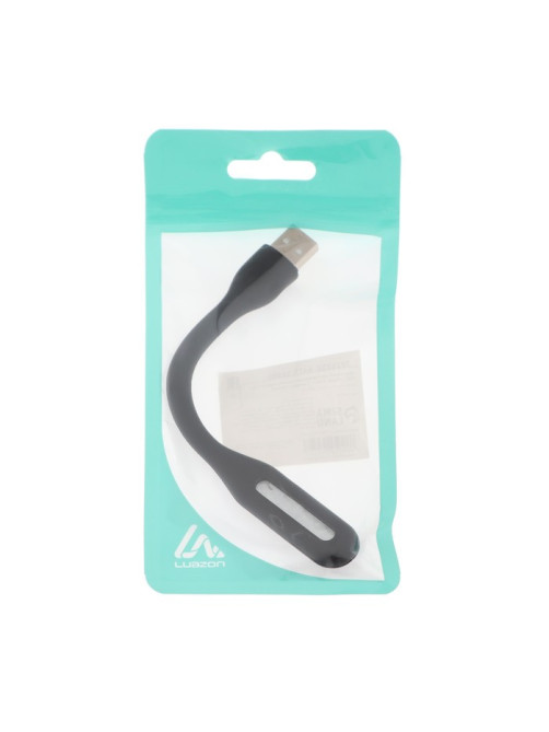 Светильник светодиодный Luazon A-05, USB, гибкий, 5 Вт, 6 диодов, чёрный
