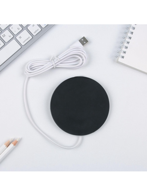 Подставка для кружки USB «Настоящий мужчина», 10×10 см