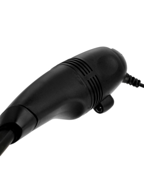 Пылесос для компьютера и периферии Luazon MR-01, USB, с насадками, чёрный