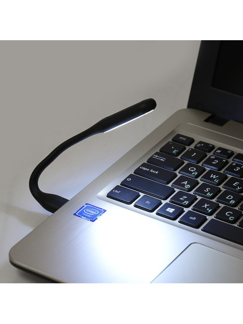 Светильник светодиодный Luazon A-05, USB, гибкий, 5 Вт, 6 диодов, чёрный