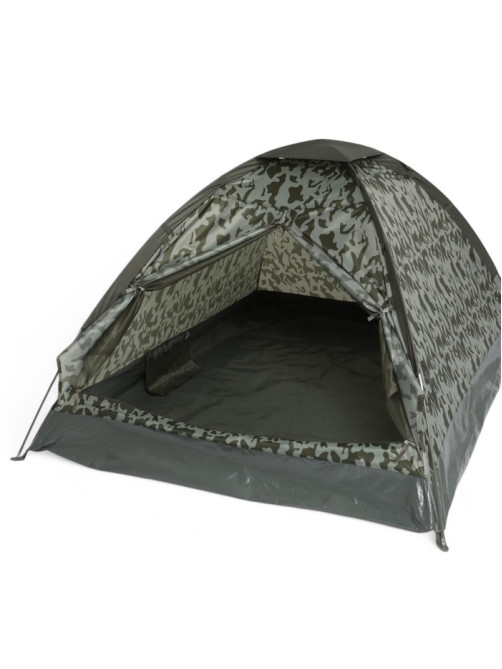 Палатка туристическая 2-местная maclay fisht sme 2, 205×150×105 см, трекинговая, однослойная, МИКС