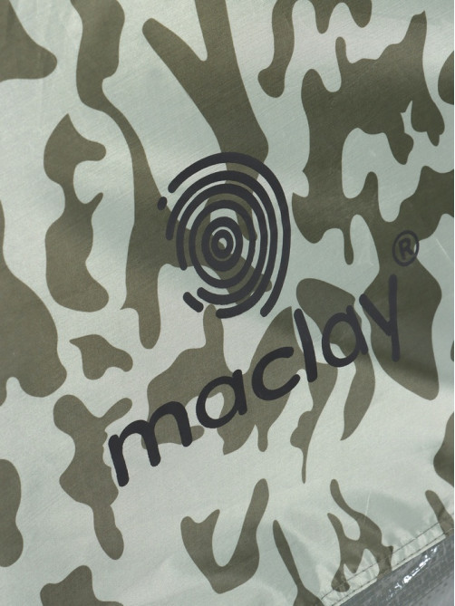 Палатка туристическая 3-местная maclay fisht sme 3, 205×180×120 см, трекинговая, однослойная, цвет камуфляж