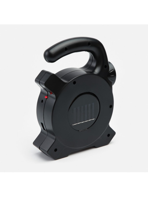 Фонарь ручной аккумуляторный «Мастер К», солнечная батарея, USB, 17×13 см