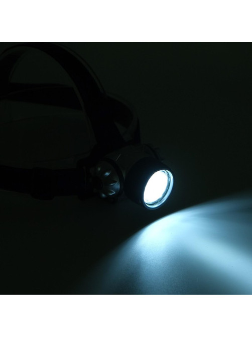 Фонарь налобный «Мастер К», 14 LED, 7×4 см, от батареек 3×ААА