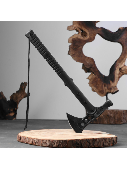 Топорик туристический «Викинг» многофункциональный, 16.5×39 см, чёрный