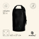 Гермомешок туристический maclay, 50 л, 500D, чёрный