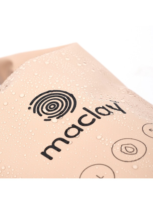Гермомешок туристический maclay, 5 л, 500D, с лямкой, бежевый