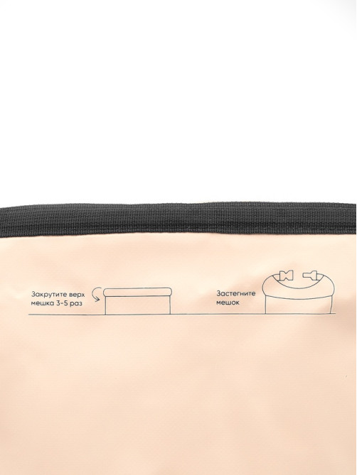 Гермомешок туристический maclay, 15 л, 500D, с лямкой, МИКС