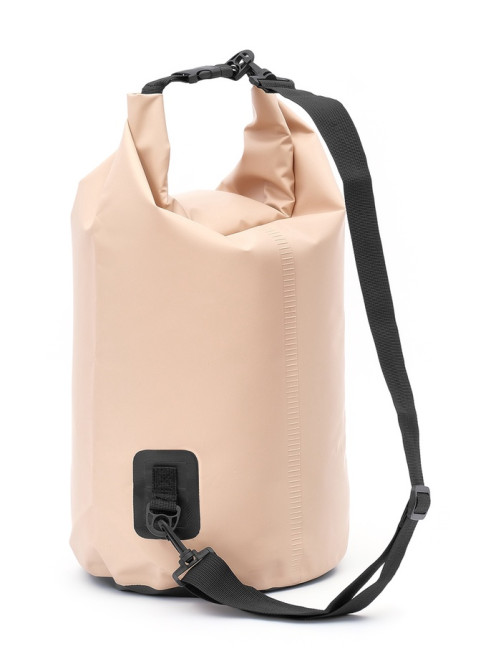 Гермомешок туристический maclay, 30 л, 500D, с лямкой, бежевый