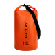 Гермомешок туристический maclay, 15 л, 500D, с лямкой, МИКС