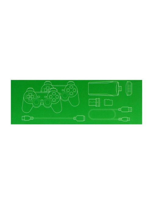 Игровая приставка MYBIT Game-5, 8/16/32 бита, 3500 игр, 4K HD, 32 ГБ, HDMI, microSD, 2 джойстика, черная
