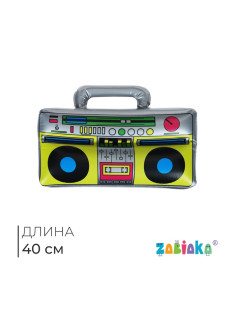 Игрушка надувная «Магнитофон», 40 см