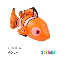 Игрушка надувная «Рыбка», 40 см, МИКС