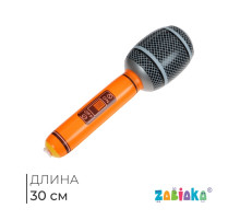 Игрушка надувная «Микрофон», 30 см, МИКС