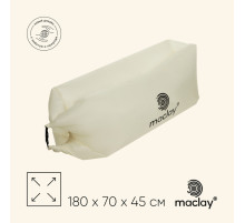 Надувной диван maclay, 190Т, 180×70×45 см, бежевый