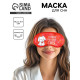 Маска для сна «Розовые сны», 19.2×9.4 см, красная