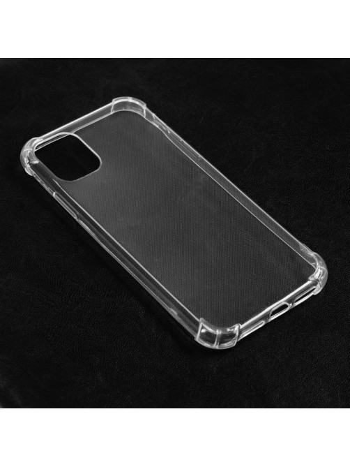 Чехол Luazon для iPhone 11, силиконовый, противоударный, прозрачный