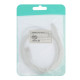 Кабель Luazon, microUSB - USB, 1 А, 1.5 м, утолщённый, белый
