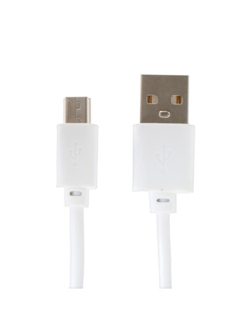 Кабель Luazon, miniUSB - USB, 1 А, 1.5 м, белый
