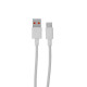 Кабель LuazON, Type-C - USB, 1 А, 3 м, белый