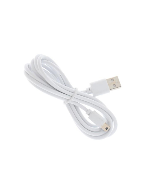Кабель Luazon, miniUSB - USB, 1 А, 1.5 м, белый