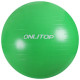 Фитбол ONLYTOP, d=85 см, 1400 г, антивзрыв, зелёный