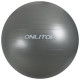 Фитбол ONLYTOP, d=85 см, 1400 г, антивзрыв, серый