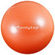 Фитбол ONLYTOP, d=85 см, 1400 г, антивзрыв, оранжевый