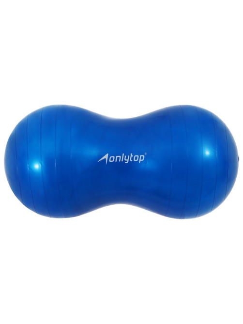 Фитбол «Гантель» ONLYTOP, 75×38×38 см, 900 г, МИКС