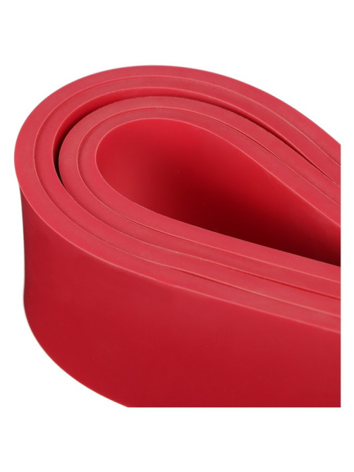 Эспандер ленточный многофункциональный ONLYTOP, 208×4.4×0.5 см, 17-54 кг, красный