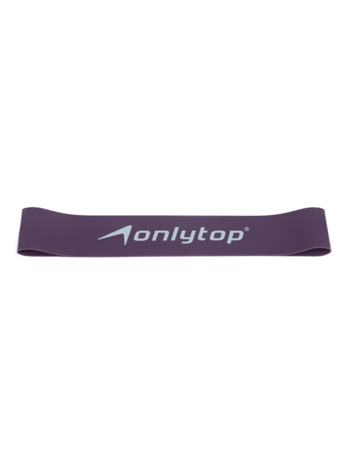 Фитнес-резинка ONLYTOP, 30×5×0.11 см, нагрузка 10 кг, МИКС