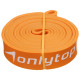 Эспандер ленточный многофункциональный ONLYTOP, 208×2.9×0.5 см, 11-36 кг, оранжевый