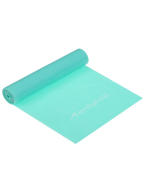 Эспандер ленточный для фитнеса ONLYTOP, 150×15×0.04 см, 10 кг, МИКС