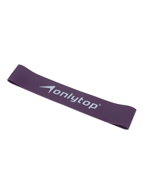 Фитнес-резинка ONLYTOP, 30×5×0.11 см, нагрузка 10 кг, МИКС