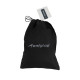 Скакалка спортивная ONLYTOP, 2.8 м, регулируемая, скоростная, с подшипником, чёрная, красная