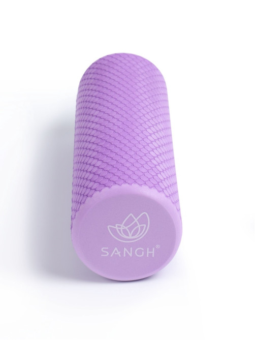 Ролик массажный Sangh, 30×9 см, фиолетовый