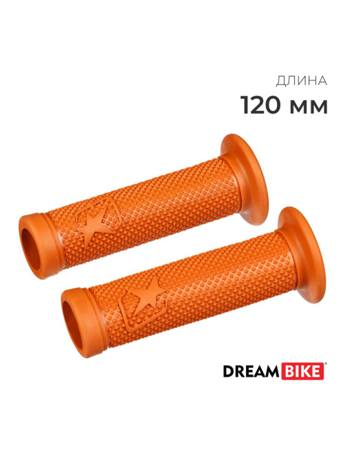 Грипсы Dream Bike, 120 мм, светло-коричневые