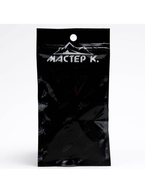 Фонарь велосипедный задний «Мастер К», 1 диод, 3 режима, CR2032, синий