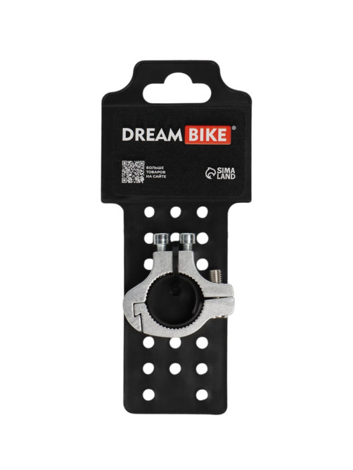 Адаптер на руль Dream Bike, 22.2-25.4 мм, для флягодержателя, серый