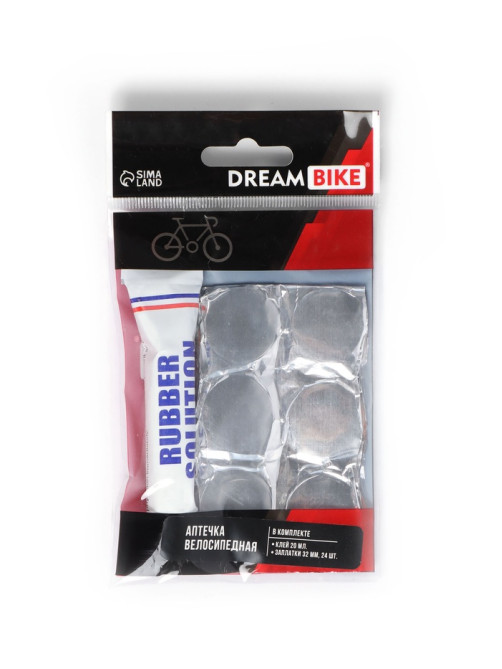 Аптечка велосипедная Dream Bike, 24 заплатки
