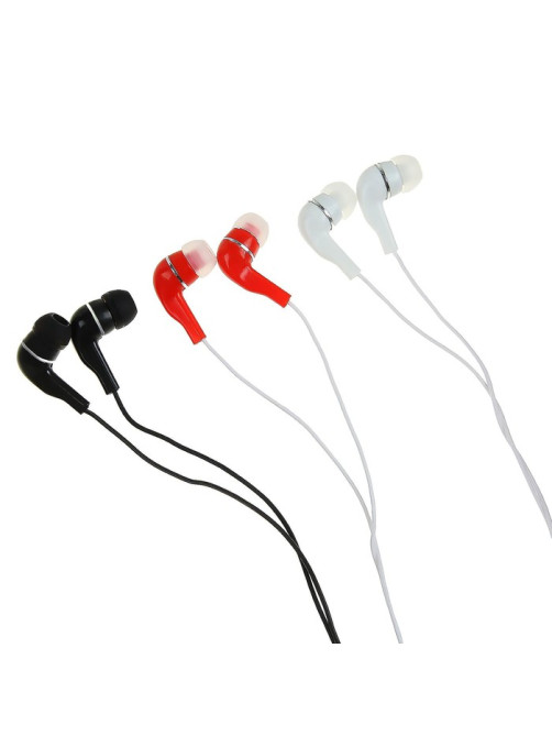 Наушники Luazon LV-145, проводные, вакуумные, Jack 3.5 мм, кабель 94 см, МИКС