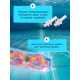 Очки для плавания детские ONLYTOP Swim «Русалка», беруши, розовые