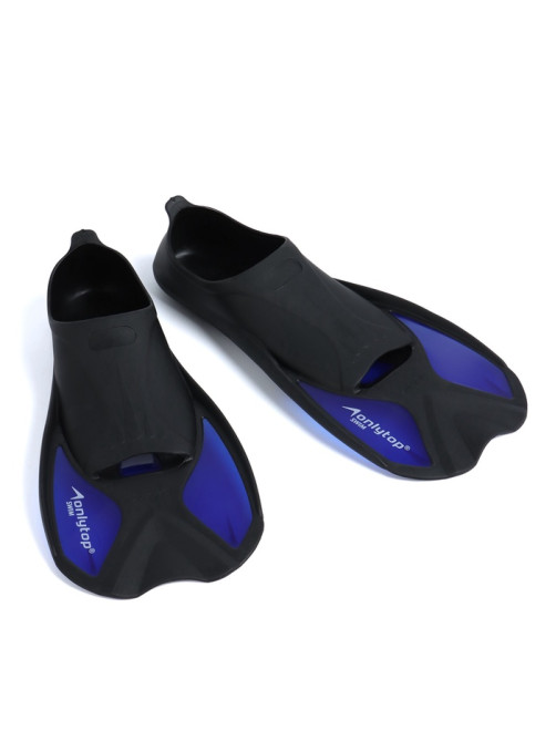 Ласты для плавания ONLYTOP, р. 38-39, чёрные, синие