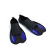 Ласты для плавания ONLYTOP, р. 38-39, чёрные, синие