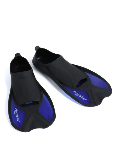 Ласты для плавания ONLYTOP, р. 44-45, чёрные, синие