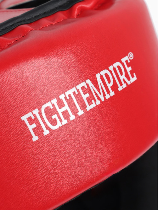 Шлем боксёрский FIGHT EMPIRE, AMATEUR, р. XL, красный